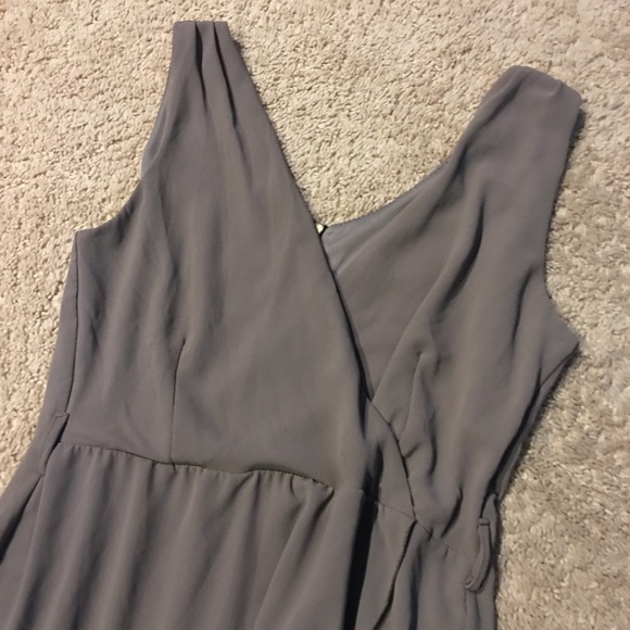 Flirty Gray Dress - Picture 1 of 7